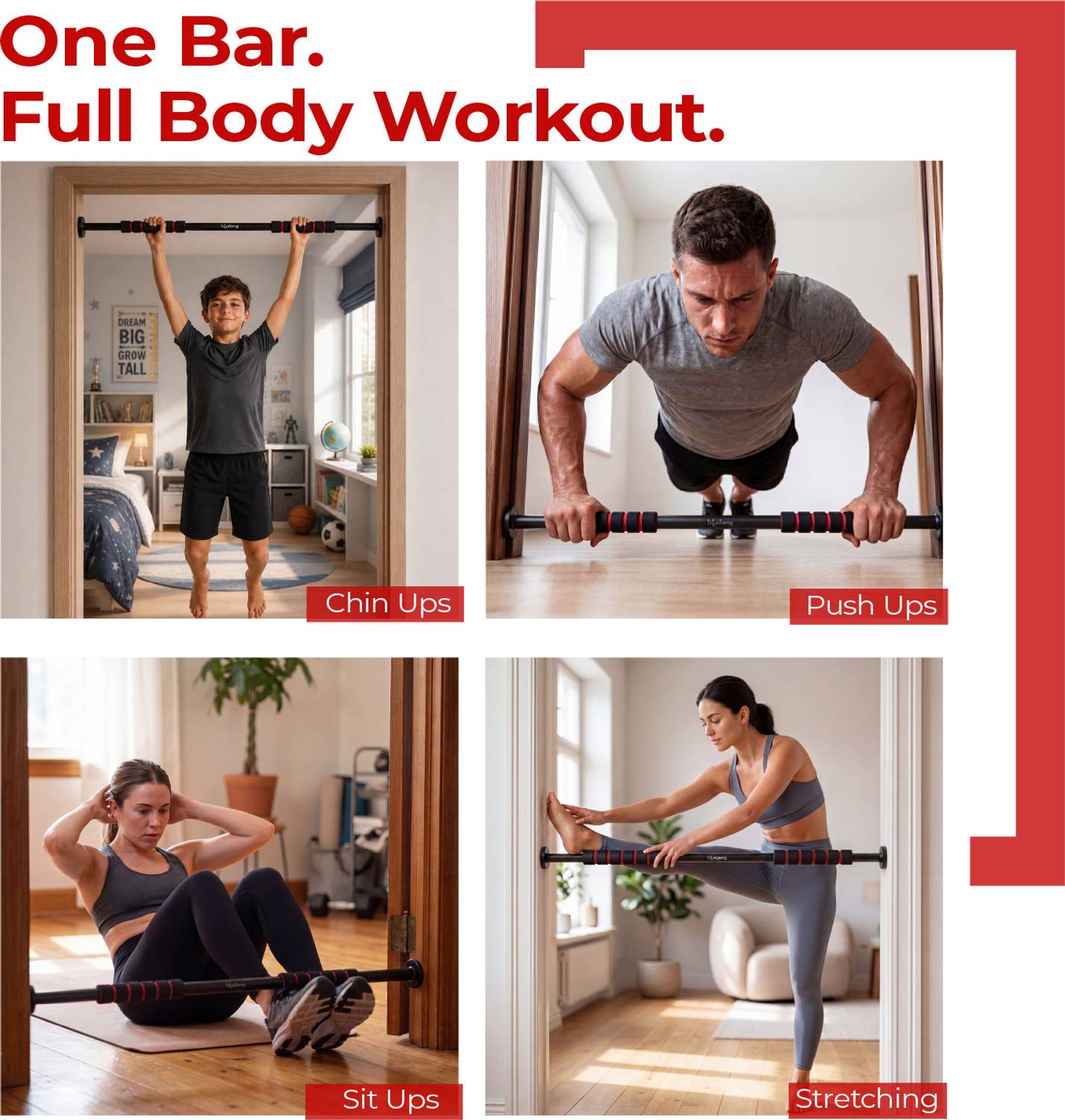 Lifelong Adjustable Pull-Up Bar - Image 2