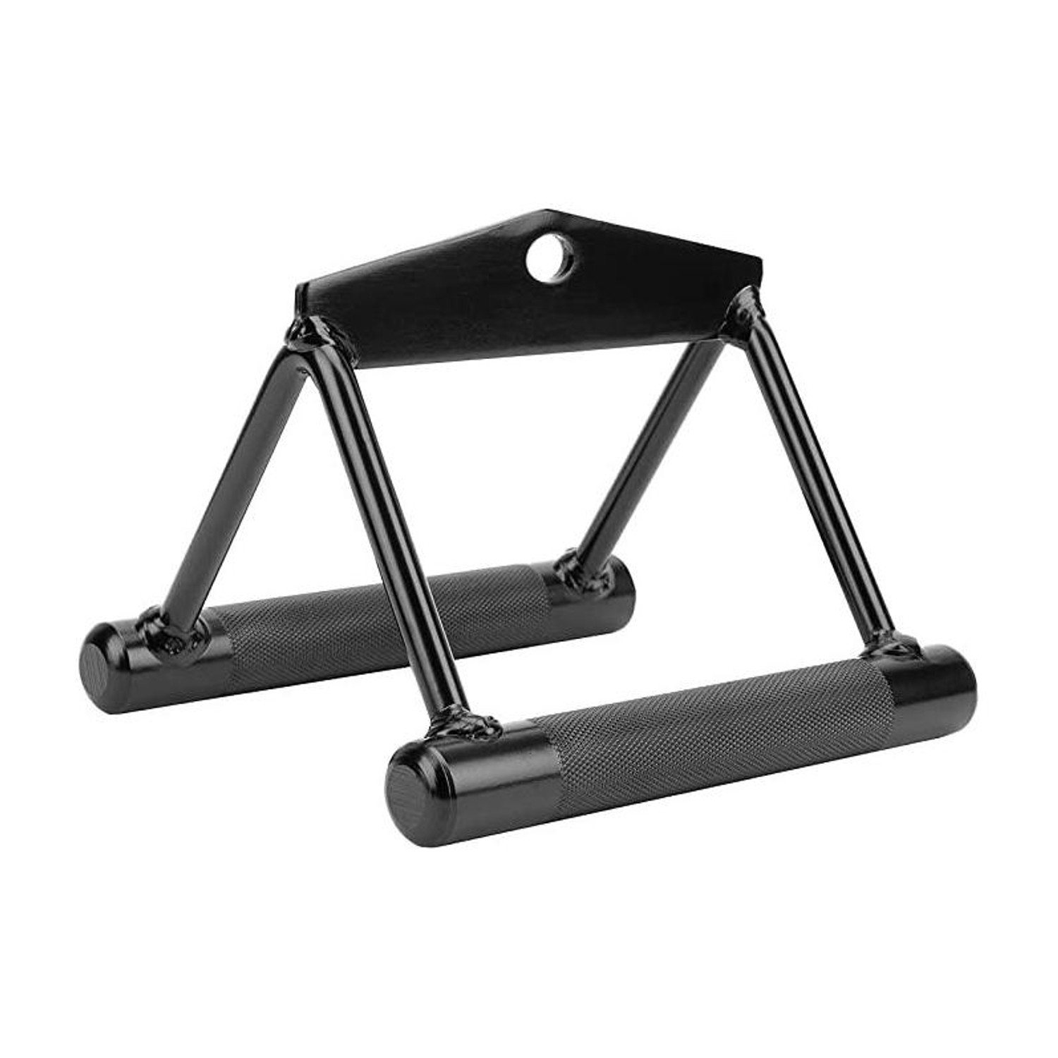 Image of Black Mountain Rowing Handle - Cable Machine Attachments V Sharp Handle Multi-training Bar (Black)
