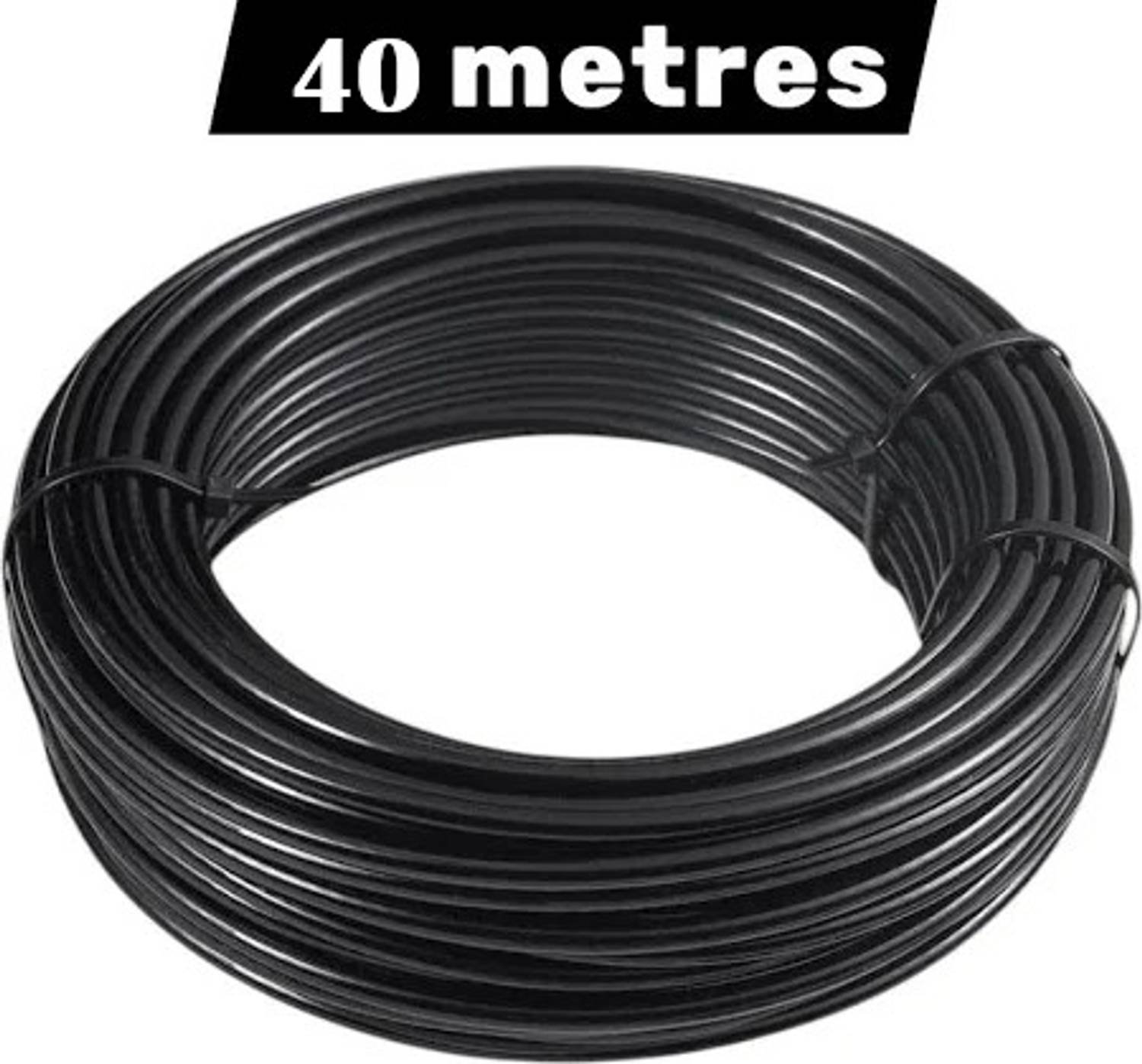 BARLOCK Gym Machine Cable Wire PVC Coated (5MM, 40 Meter Long) Durable Replacement Cable Multi-training Bar