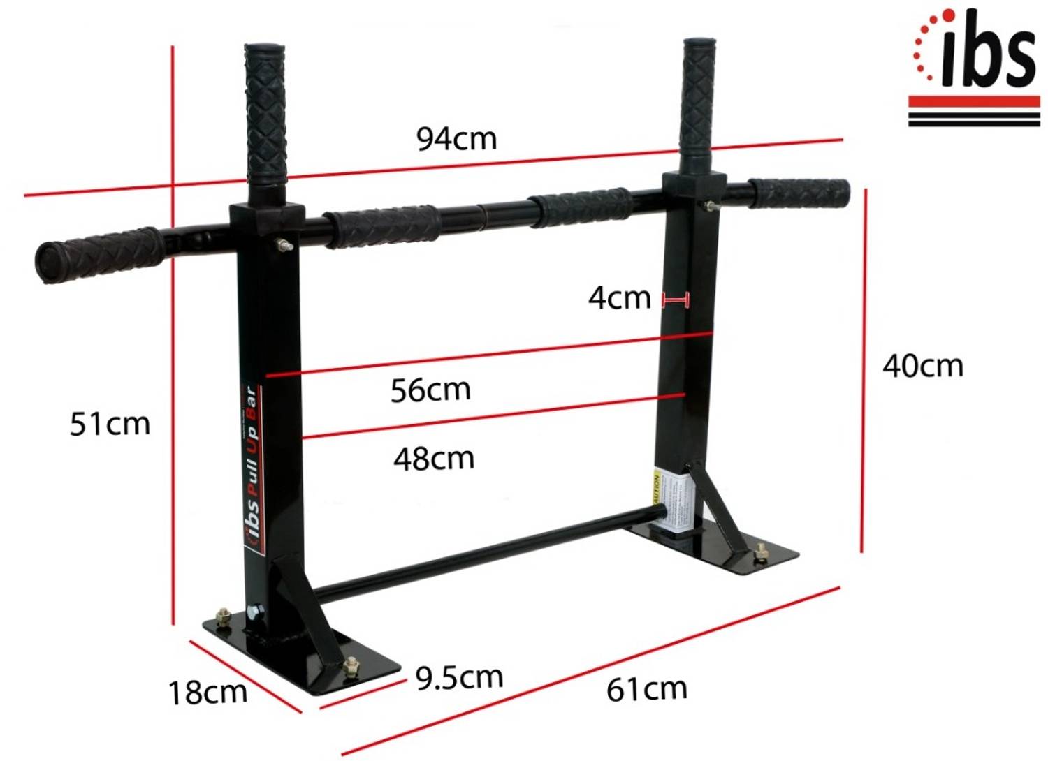 Allyson Fitness GOLDEN Star Heavy Duty Wall Mounting Pull-up Bar - Image 3
