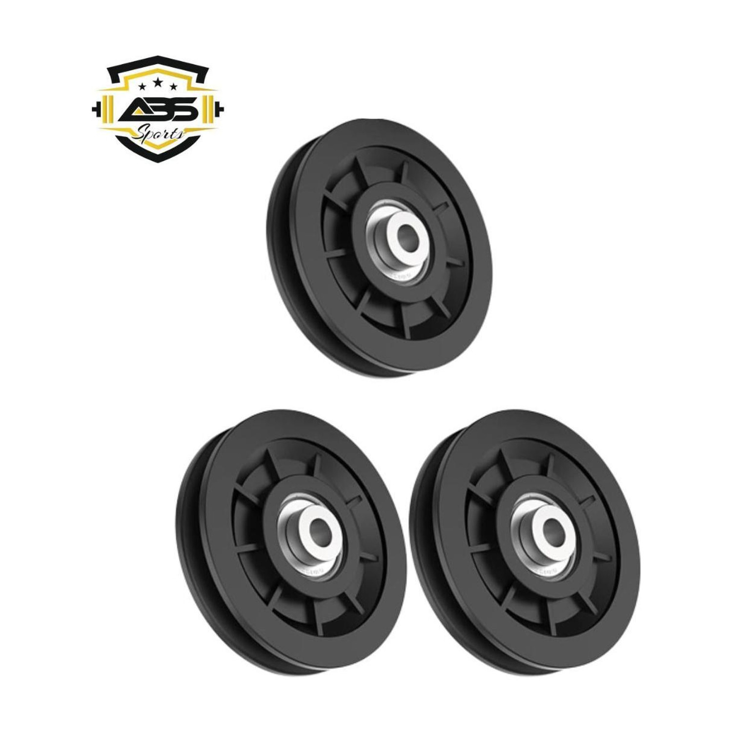 Image of ABSSports Nylon Fitness Exercise Machine Attachments Gym Pulley Multi-training Bar