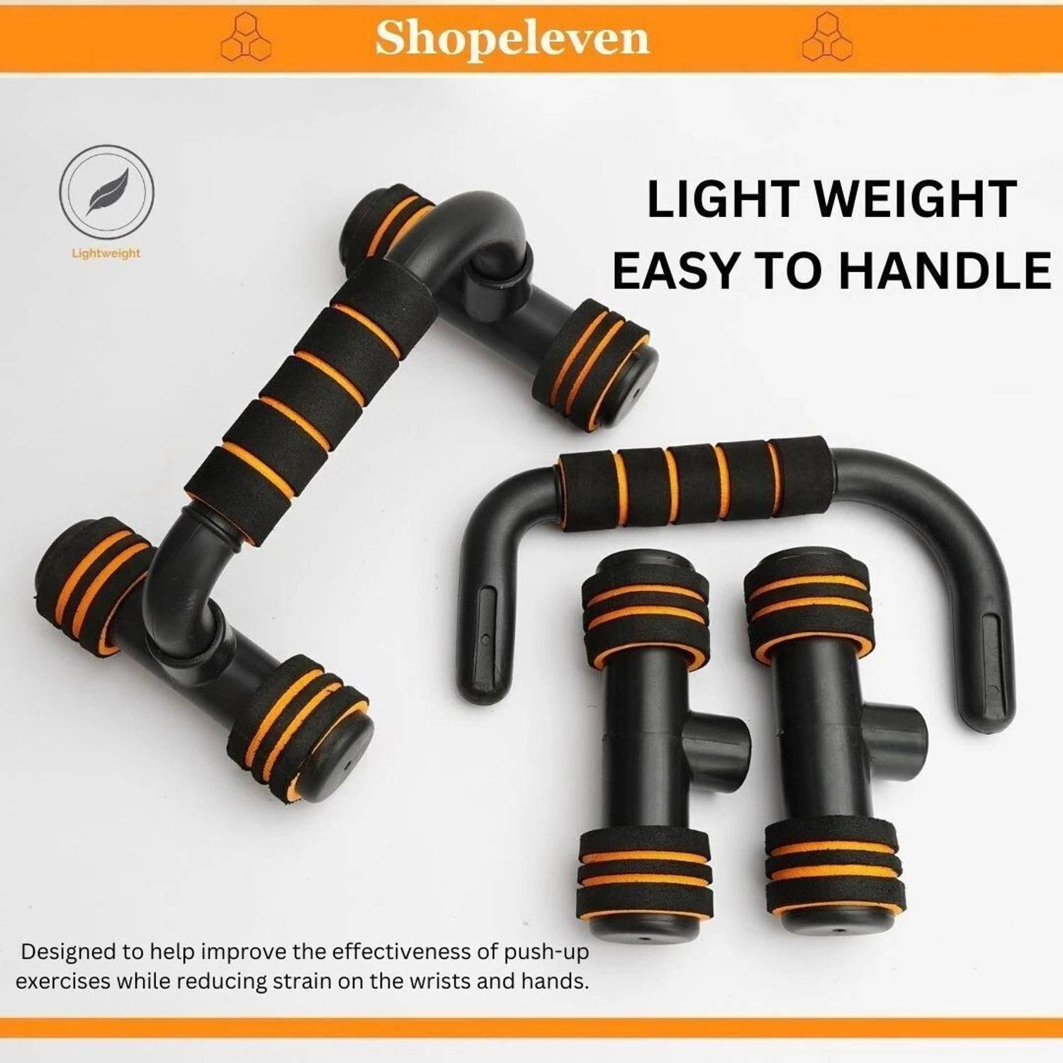 Shopeleven Push-up Bar 1 Pair - Image 2