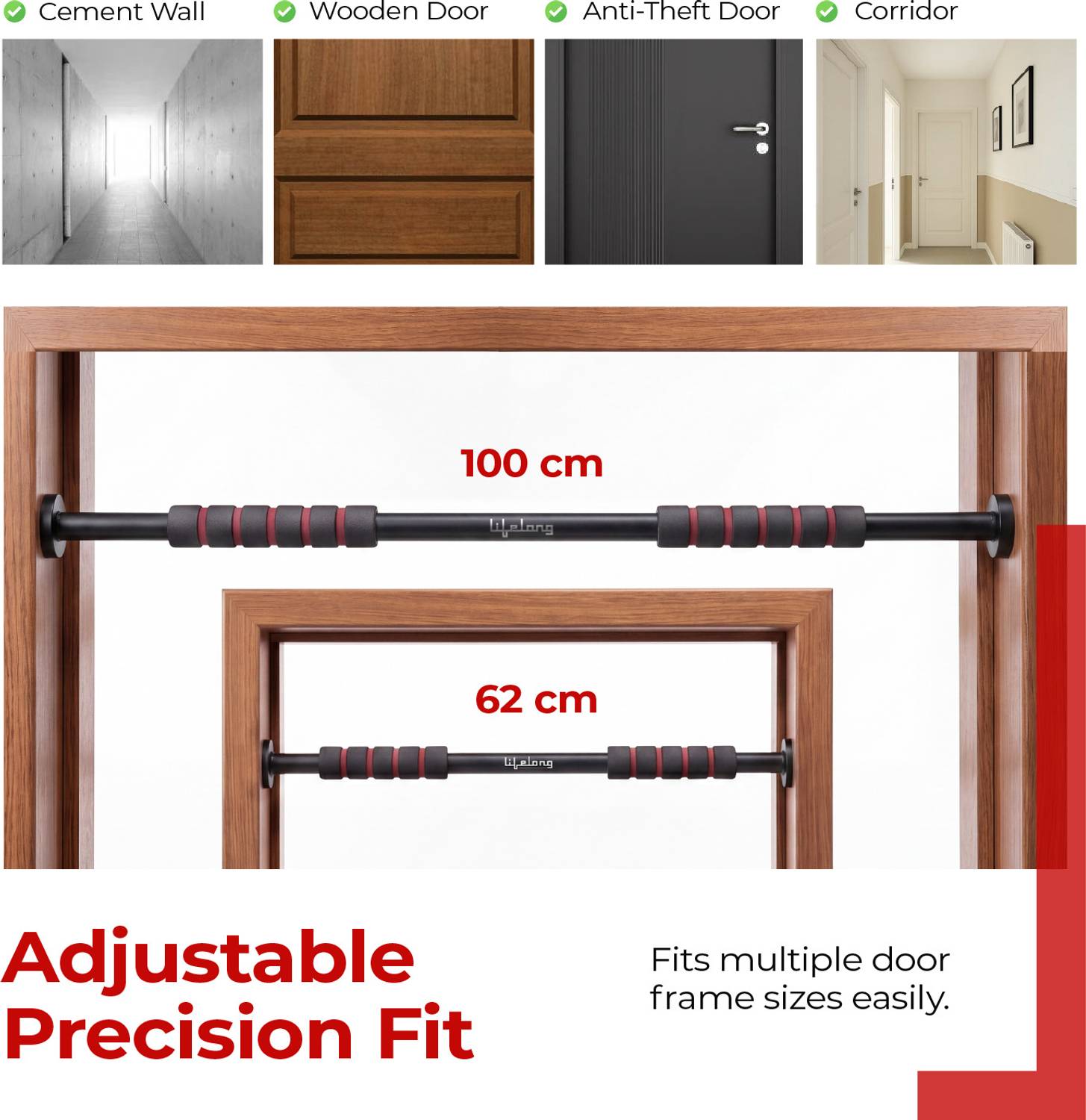Lifelong Adjustable Pull-Up Bar - Image 5