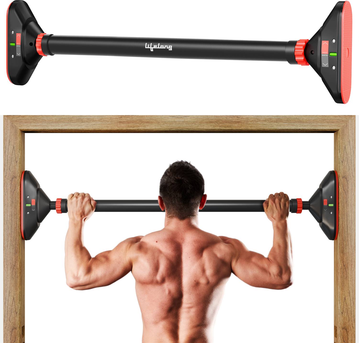 Lifelong LLPB02 Pull Up Bar 65-95CM - Image 1