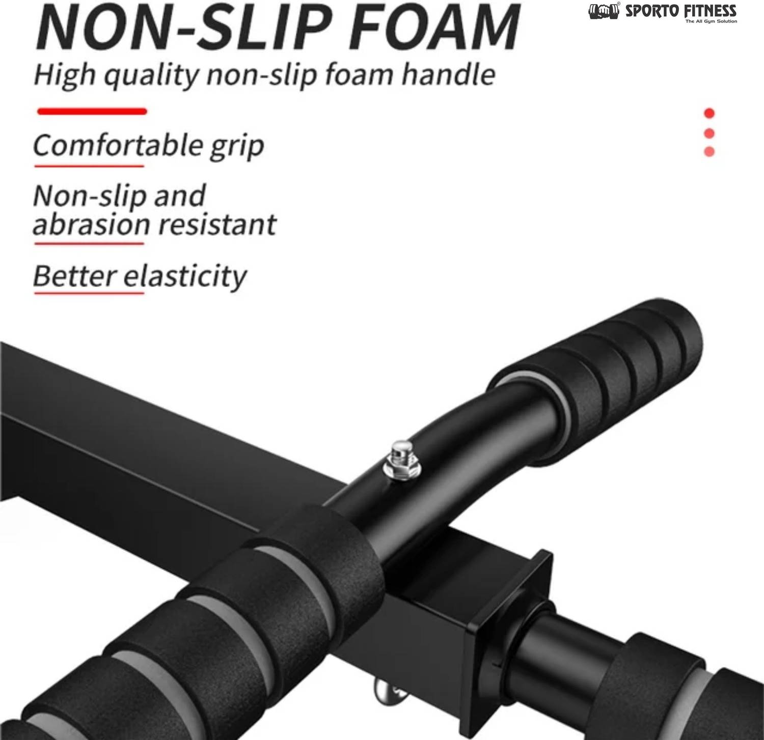Sporto Fitness Pull Chin Up Bar - Image 4