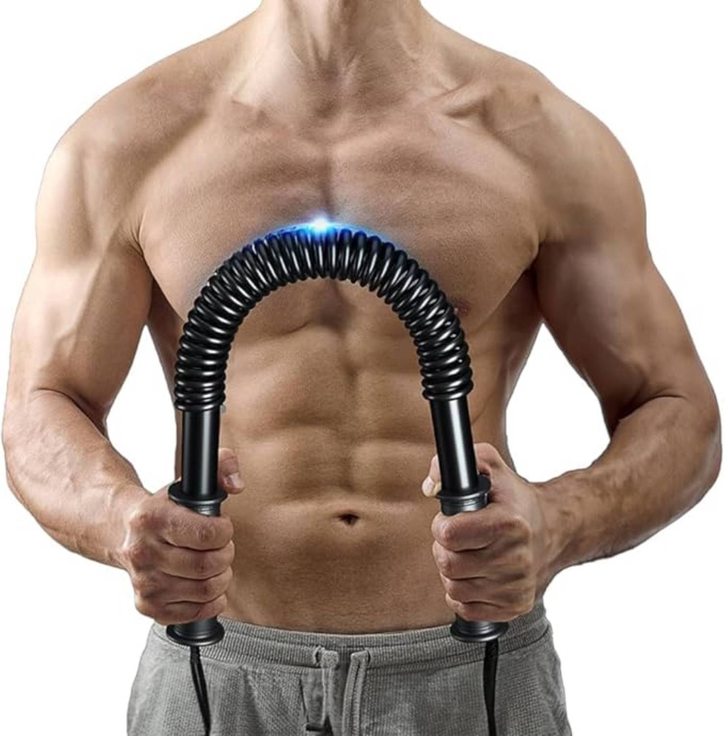 Akp Power Twister Upper Body Exercise for Chest,Shoulder,Forearm & Arm Strengthening Multi-training Bar