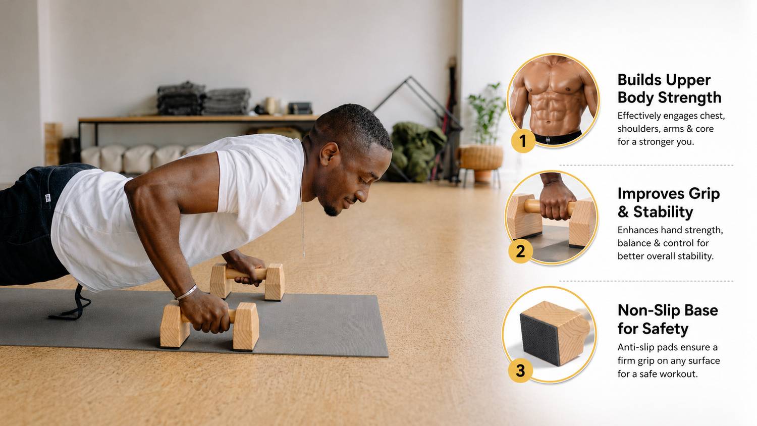 Artevia ART-0021 Push-up Bar - Image 2
