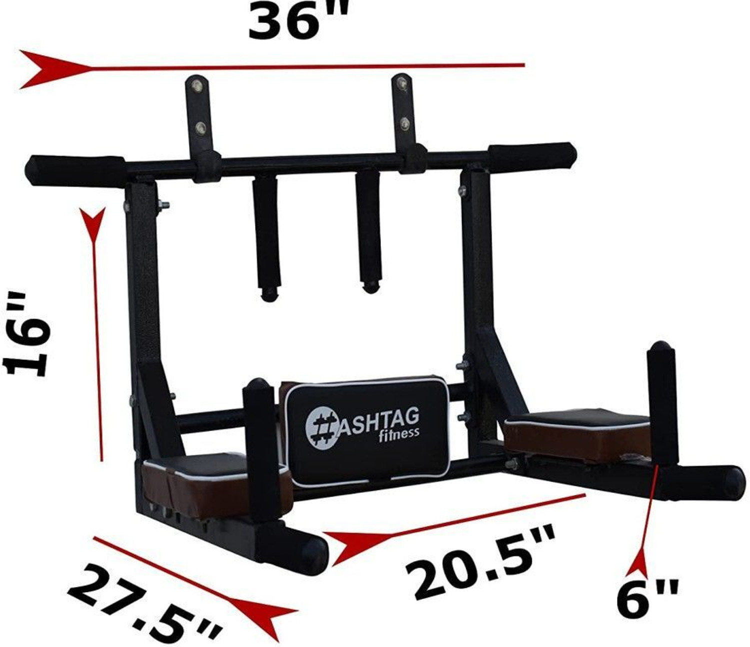 Image of HASHTAG FITNESS -3-IN-1-BAR Dip Station