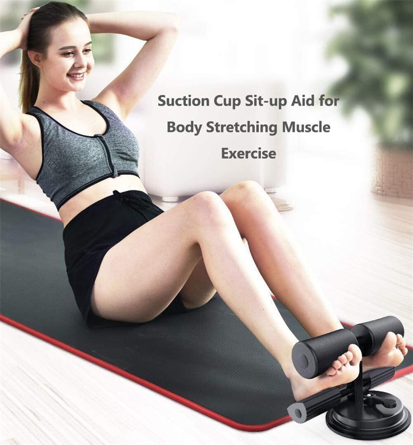 Image of CF SPORTS Sit-up Fitness Equipment Muscle Exercise Abdominal Device Portable SitUp Bar 137 Sit-up Bar
