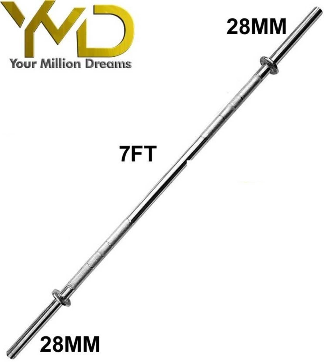 YMD 7FT 28mm Weightlifting Bar