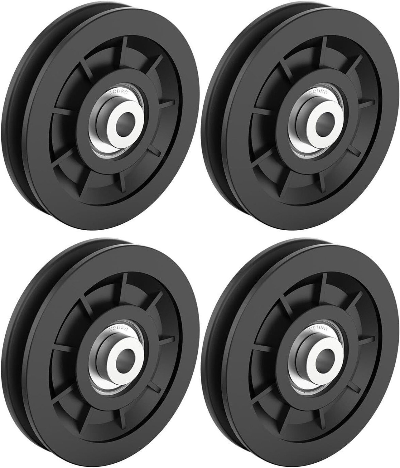 Image of HOUSE OF COMMON Universal Nylon Bearing Pulley Wheel Replace for Gym Equipment Part Merchine Multi-training Bar