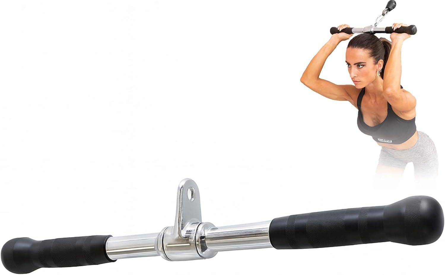 ABSSports Curl Bar Zig Zag Handle / Triceps Straight Bar / Triceps