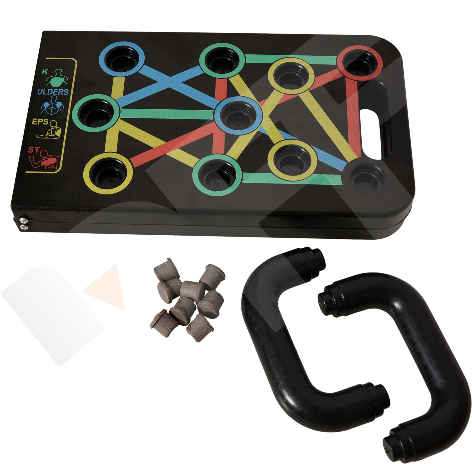 Image of dff 15 In 1 Pushup Board for Men & women, Pushup Bars, Gym equipment, Home Gym Push-up Bar
