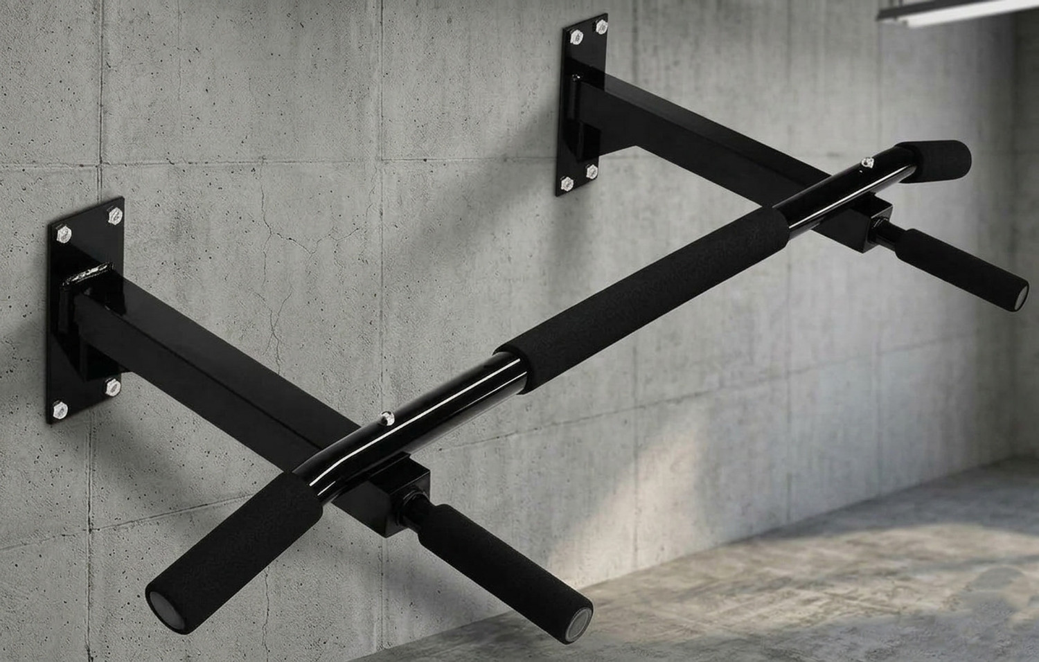Image of WILORA CHINUP-BAR-SR-ABS Wall Mount Pull-Up Bar and Ab Strap Combo Maximum Load 120 KG Pull-up Bar
