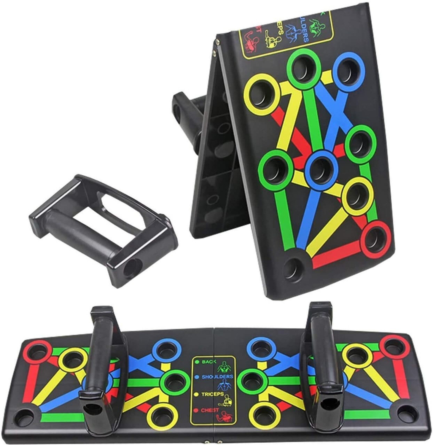 Image of IRONCORE 14 in 1 Body Training push up board Fitness Equipment Multi-Function Pushup Rack Push-up Bar