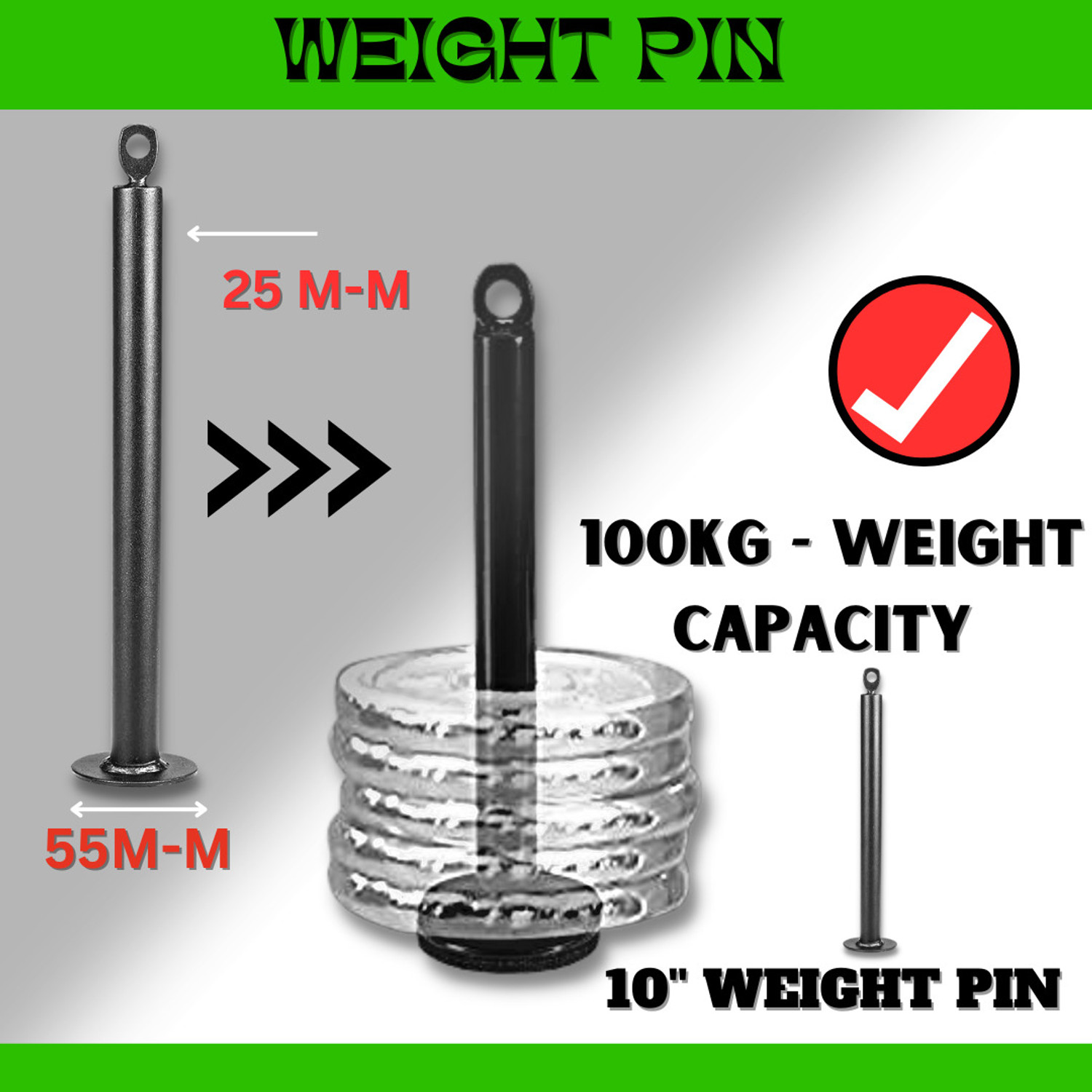 Image of FIRE FITNESS Upgraded LAT Pull Down Cable Machine Attachments Weight Cable Pulley System Weight Lifting Bar