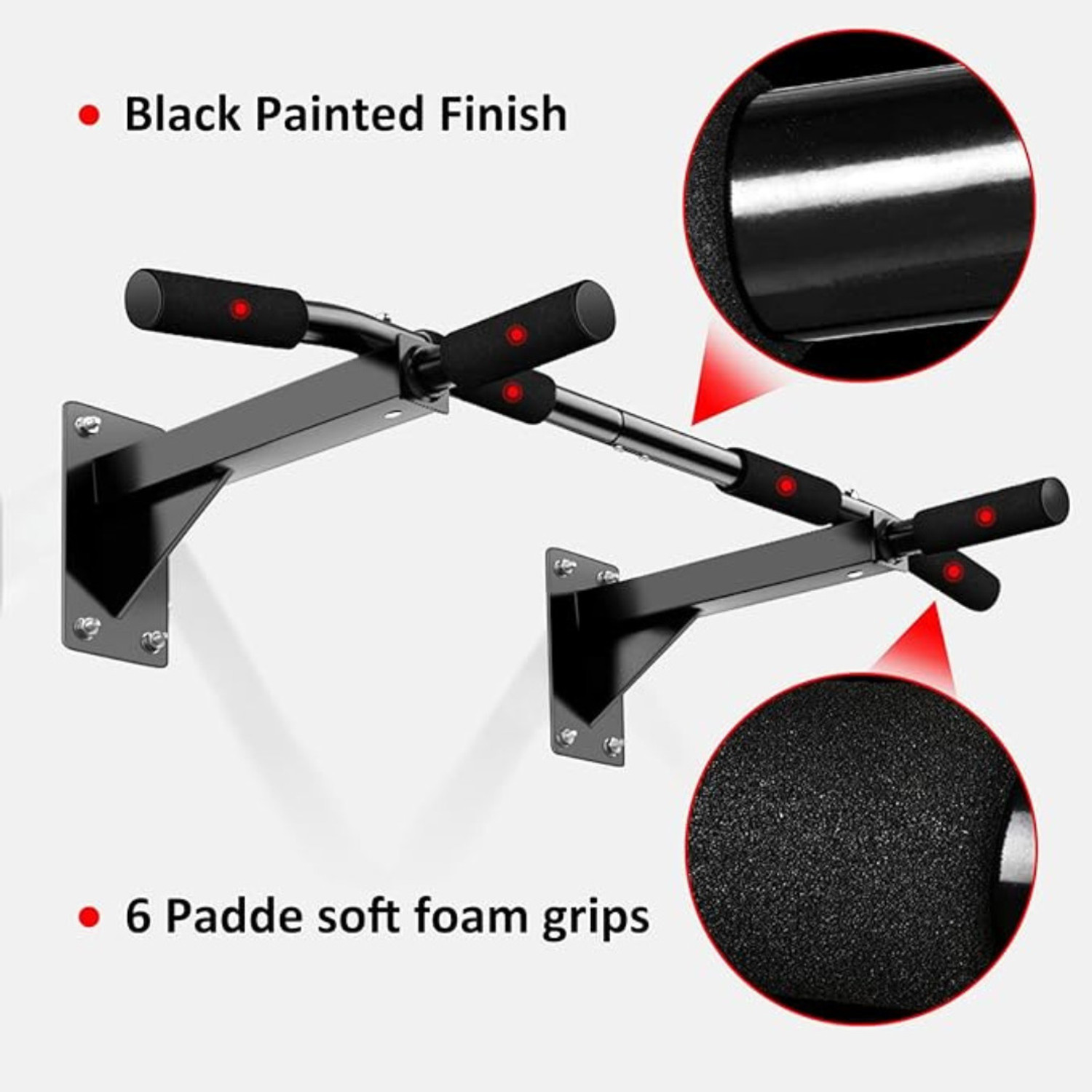 Image of FIRE FITNESS Home Gym Pull Up Bar Chin Up Bar Workout Strength Training Fitness Bar Pull-up Bar
