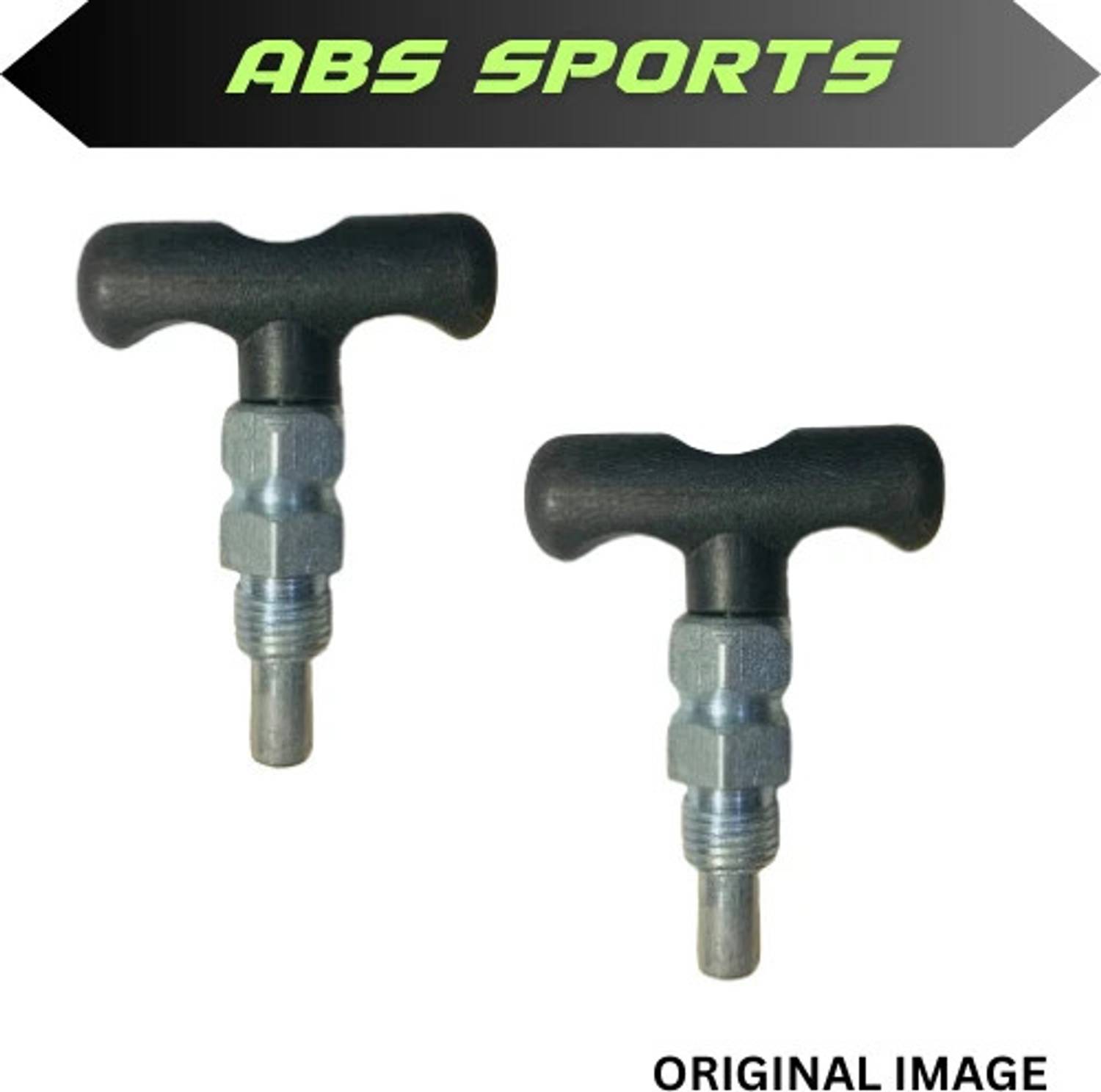 ABSSports 2PCS Fitness Equipment Pop Pin knobSuitable for Exercise Bike and Gym Machines Weight Lifting Bar
