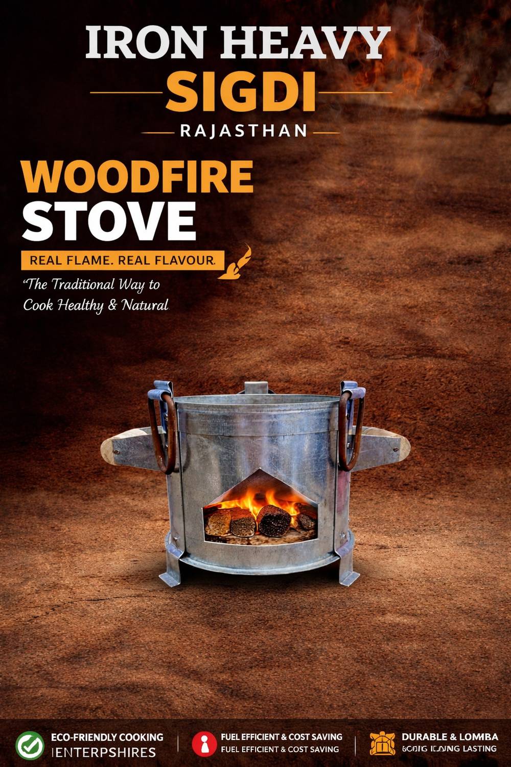 「燃える炉（The Fiery Furnace）」２oz 銀貨 Zahra Portable Charcoal Stove | Traditional Cooking & Charcoal