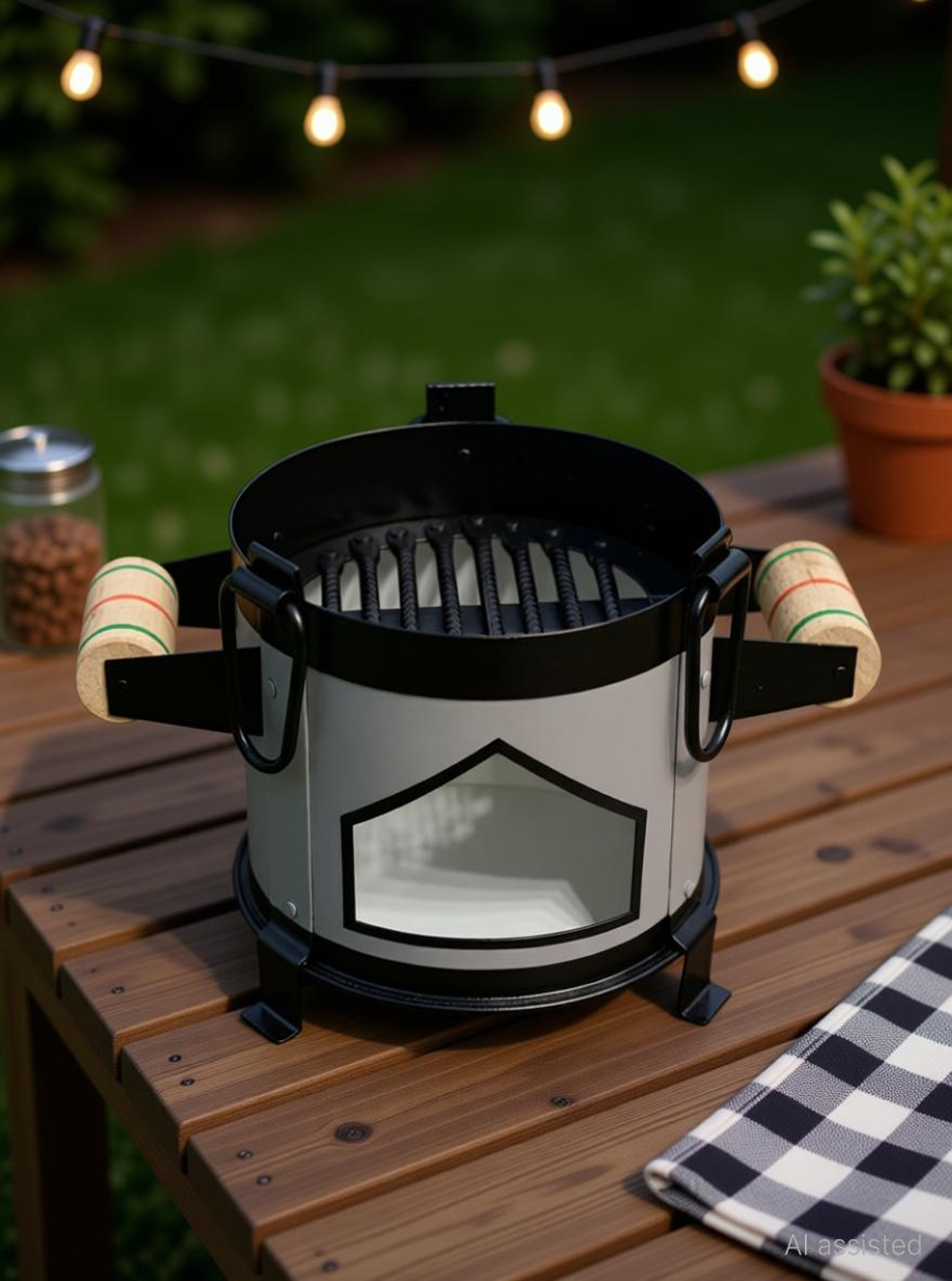Image of FAYZANIC HEAVY DUTY Charcoal Grill