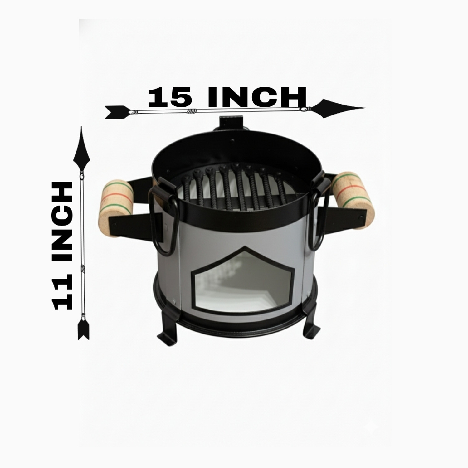 Image of FAYZANIC HEAVY DUTY Charcoal Grill
