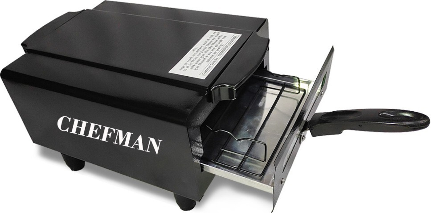 Image of Chefman High-Quality 14-Inch Pizza Maker Oven for Classic Oil-Free Cooking Electric Tandoor