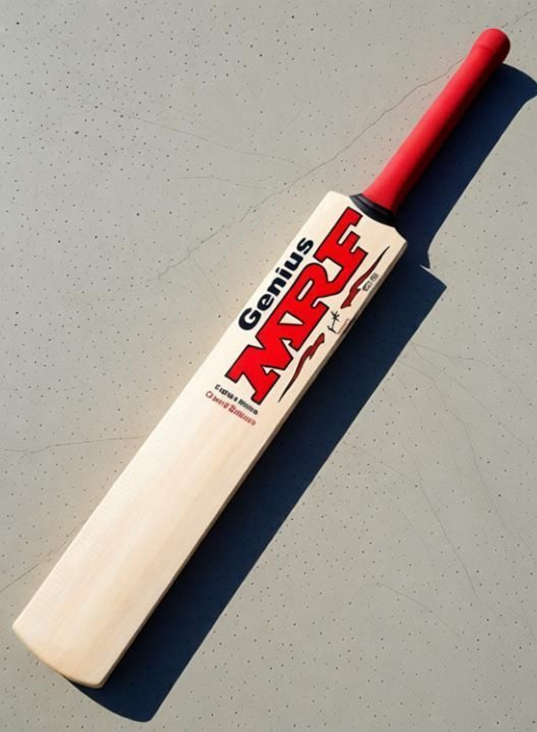 Image of MRF Genius Virat Kohli bat|Size-5| For 9-12 Years Boys /Girls|Tennis Ball With Cover|Under 500 Poplar Willow Cricket Bat For 11 - 13 Yrs
