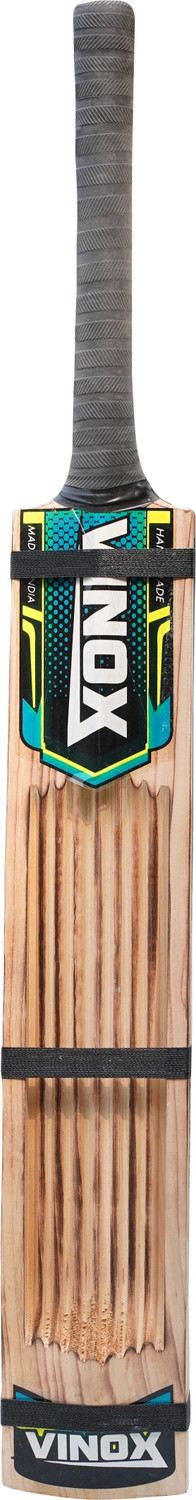 Image of vinox BAHUBALI TRIPLE GUTTING FULL SIZE BURN BAT Kashmir Willow Cricket Bat For 15+ Yrs