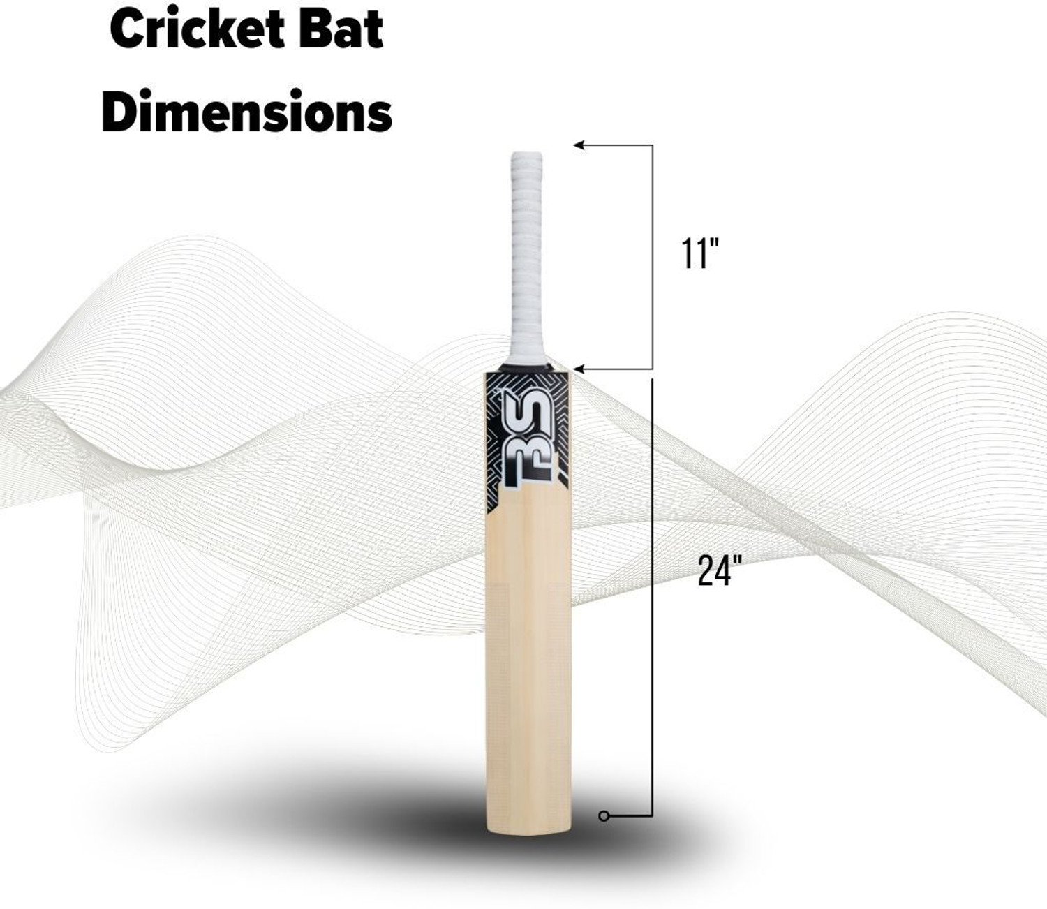 Image of BS BARKHA Vintage Cricket Tennis Full Size Cricket Bat With Tetron Cover and Tennis Ball Poplar Willow Cricket Bat For 15+ Yrs