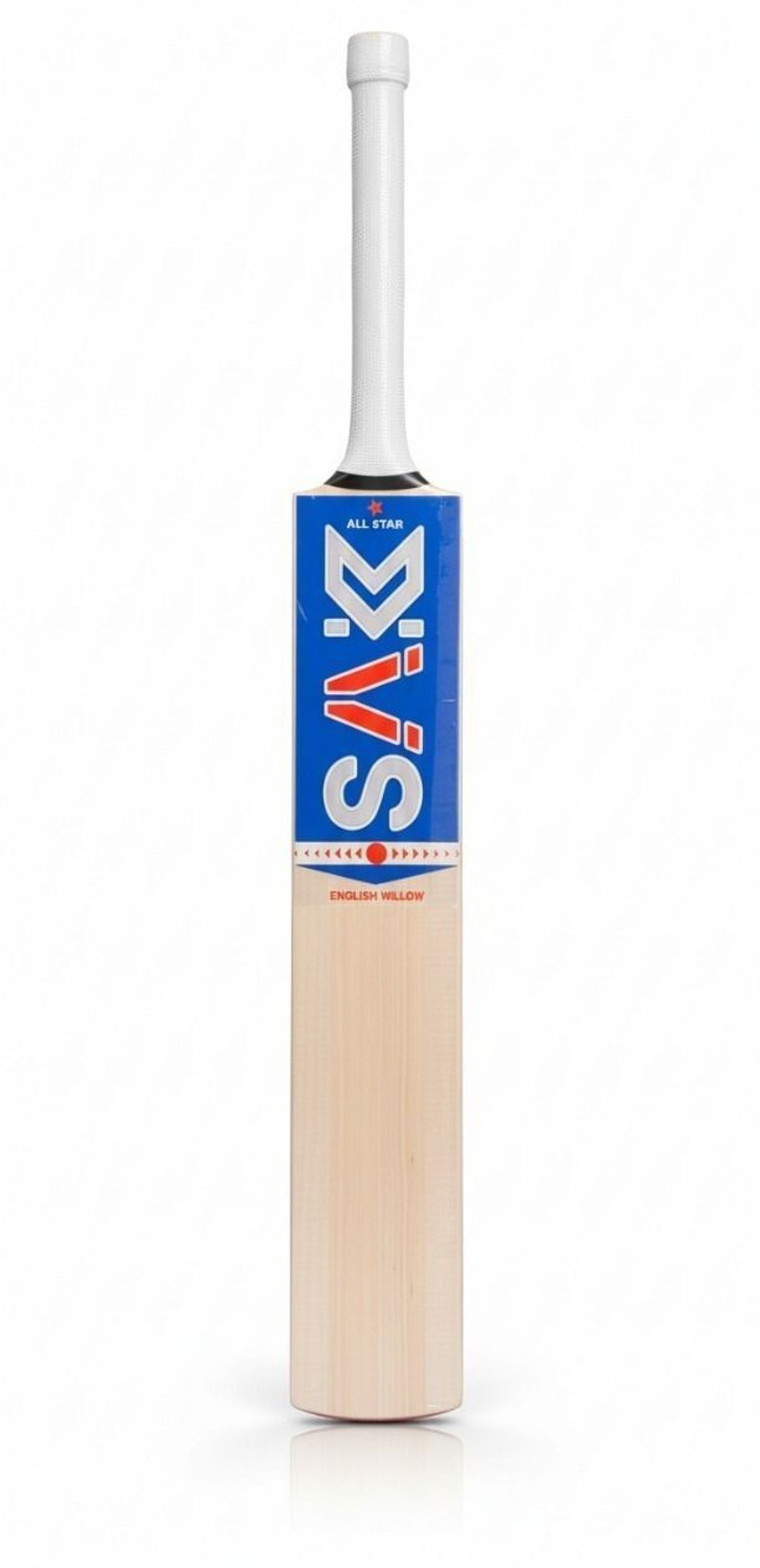 Image of SAK-ALL STAR ENGLISH WILLOW CRICKET BAT English Willow Cricket Bat For 15+ Yrs