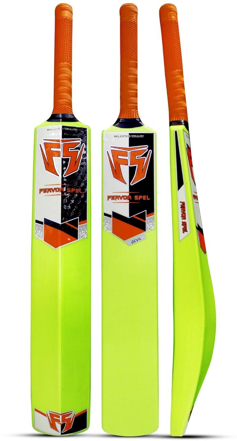 Image of Fervor Spel Devil Full Size Heavy Plastic Tennis Cricket Bat PVC /Plastic Cricket Bat For 15+ Yrs