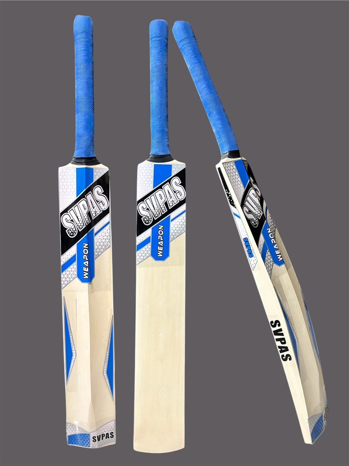 Image of SVPAS cricket bat tennis black hard poplar willow bat Poplar Willow Cricket Bat For 12 - 14 Yrs