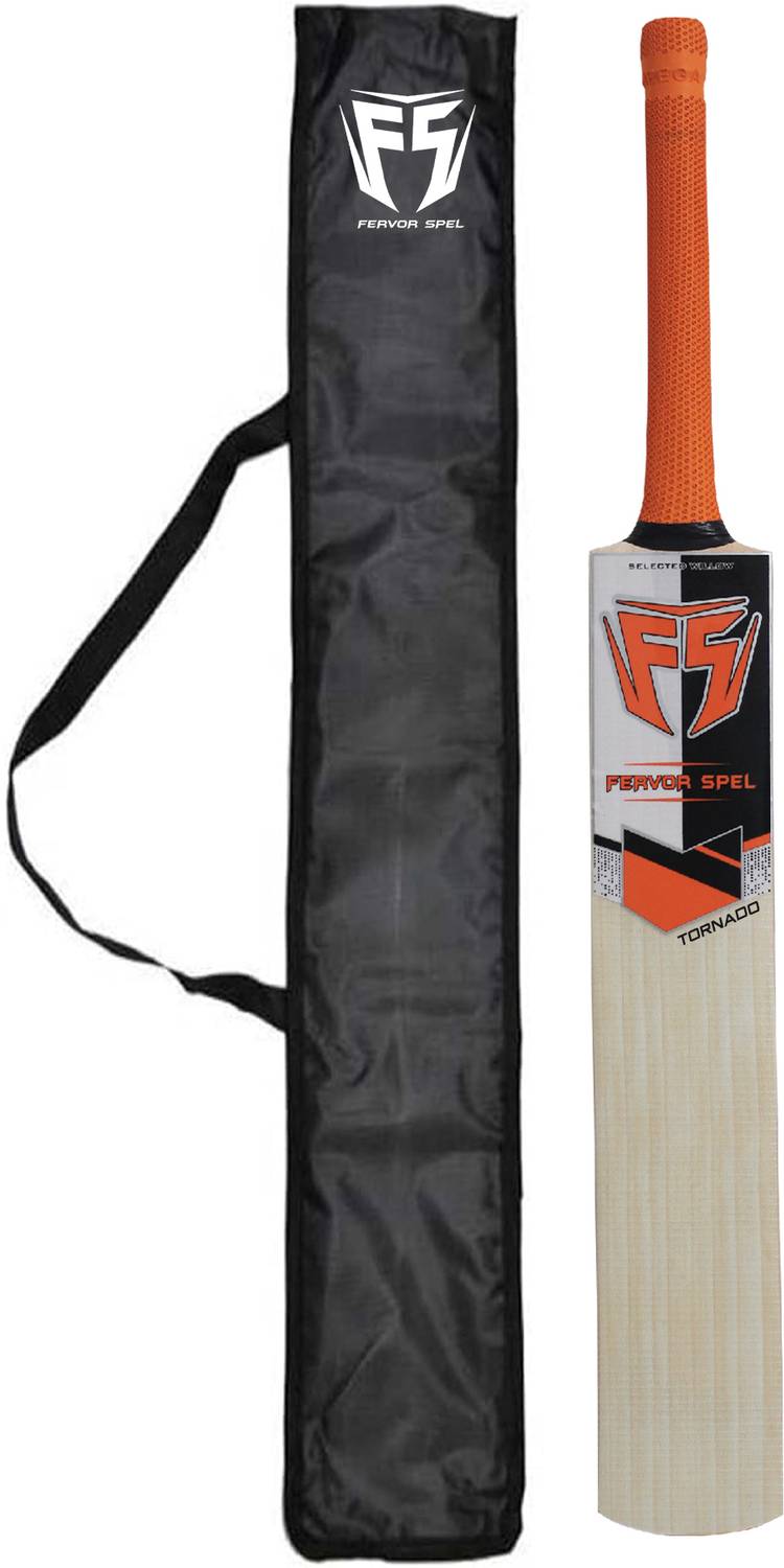 Fervor Spel ( Harrow ) Kashmir Willow Cricket Bat For 12 - 14 Yr