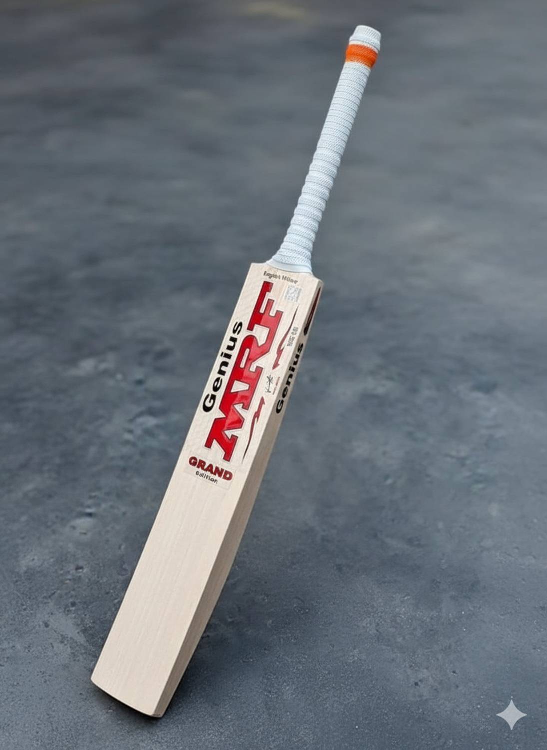 Anriox MRF_Halfcane English Willow Cricket Bat Play hard Tennis B