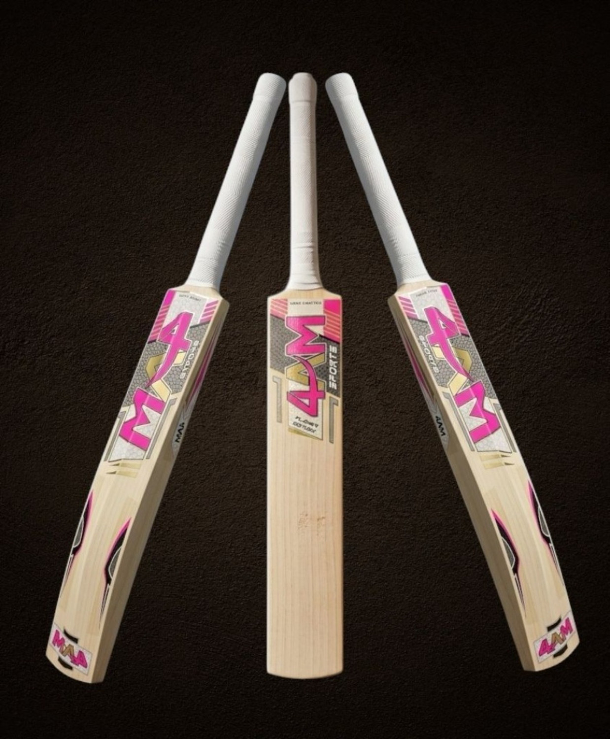 Image of 4am sports 4AM POPLAR SPORTS BAT X36 Poplar Willow Cricket Bat For 11 - 13 Yrs