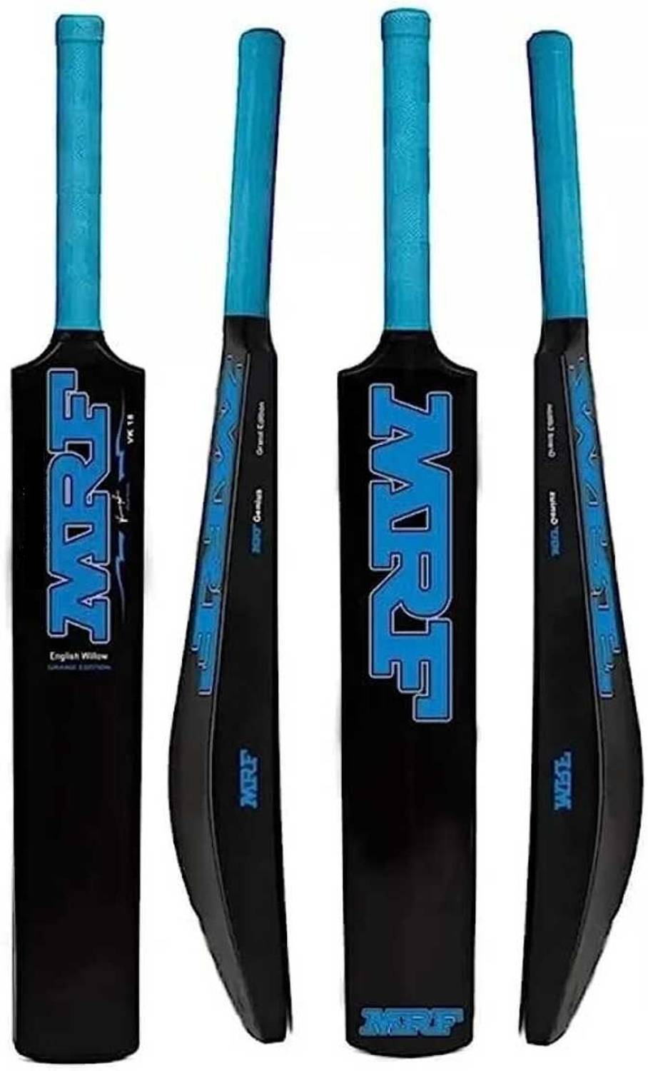 MINESFIT Black full size 6 no heavy duty PVC/Plastic Cricket Bat
