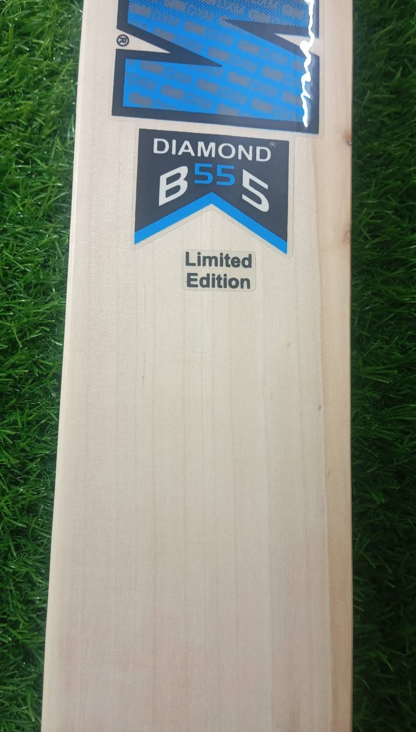 krishna sports Gm blue shade English Willow Cricket Bat For 15+