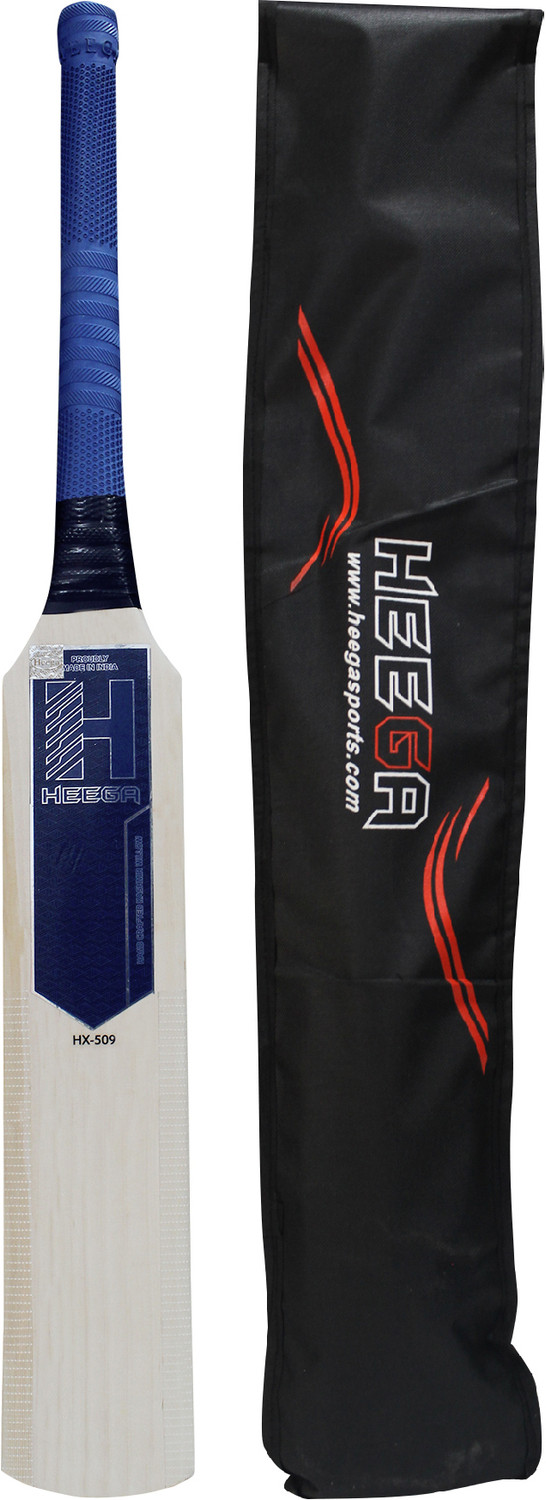 Image of Heega HX-509 Mongoose Type Pre-Knocked Cricket bat (8000 Knocks) Kashmir Willow Cricket Bat For 15+ Yrs