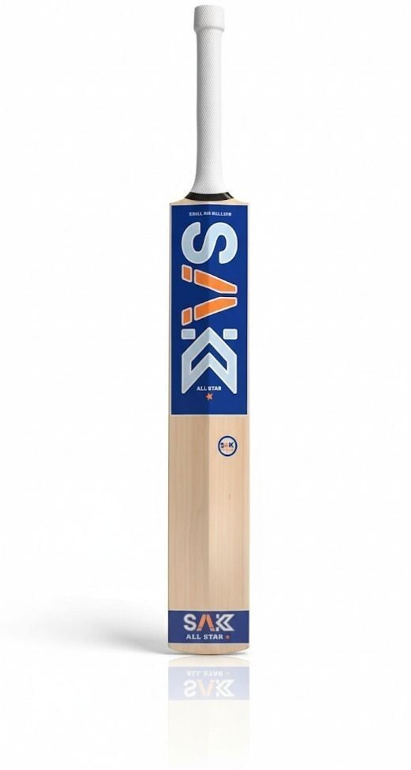 Image of SAK-ALL STAR ENGLISH WILLOW CRICKET BAT English Willow Cricket Bat For 15+ Yrs