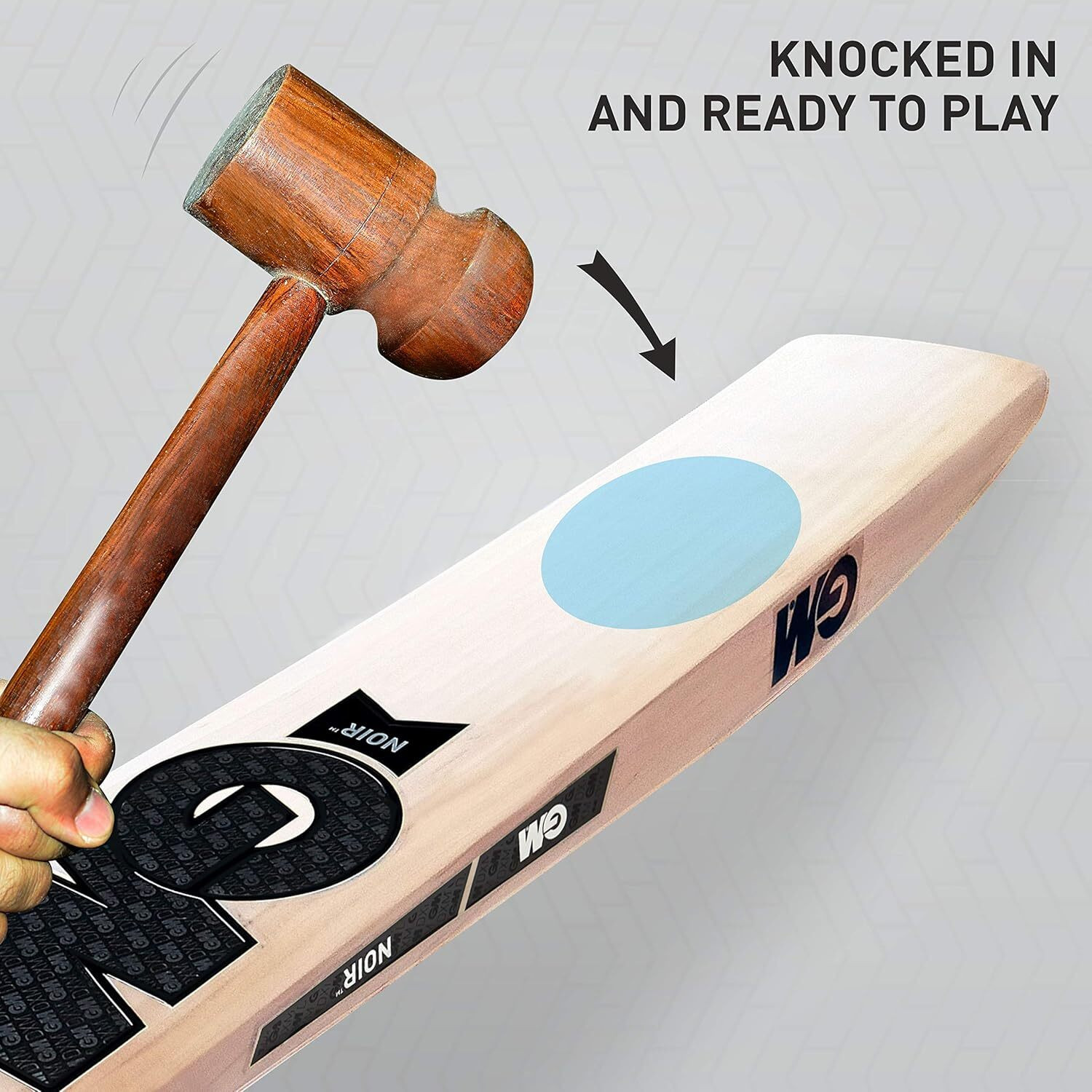 Image of VEDANCE SPORTS english Willow black gm cricket bat ply all type cricket ball English Willow Cricket Bat For 15+ Yrs