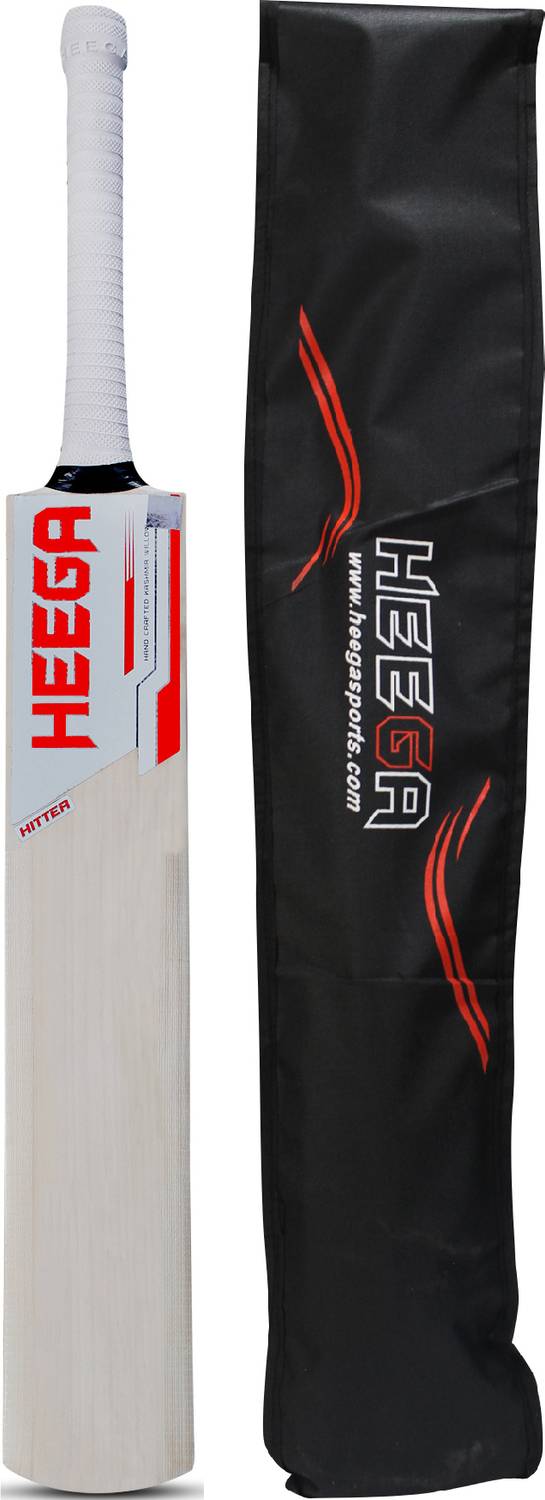 Heega Hitter Edition Kashmir Willow Cricket Bat For 15+ Yrs (120