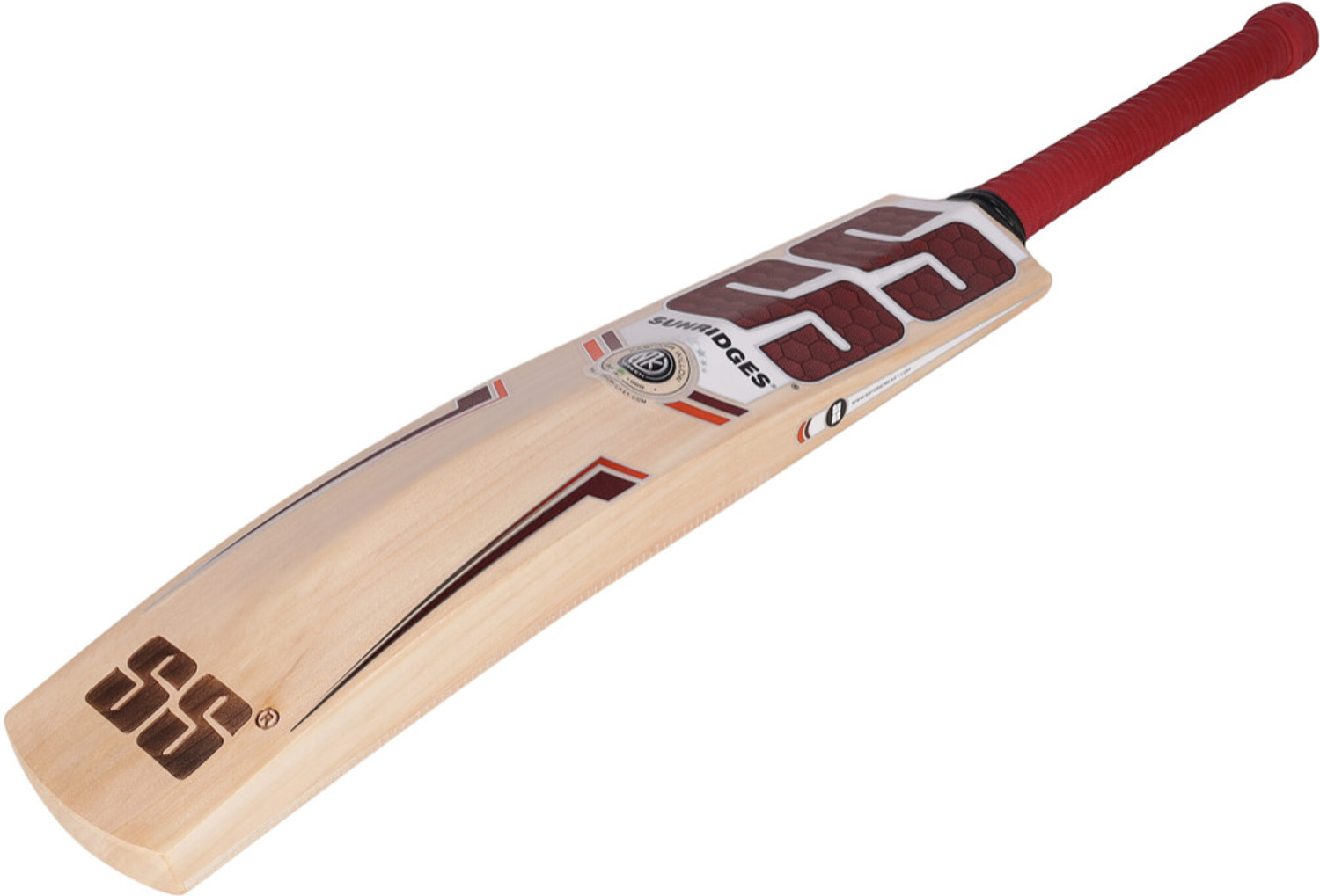 Image of sunridges SS Gutsy Kashmir Willow Cricket Bat SH Kashmir Willow Cricket Bat For 15+ Yrs