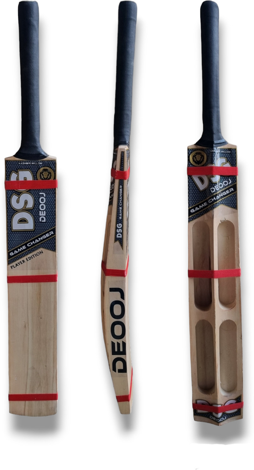 Image of DEEOJ SPORTS 4 Scoop NEW EDITION Size-6, Poplar Willow Cricket 4 Scoop Cricket Bat Poplar Willow Cricket Bat For 12 - 14 Yrs