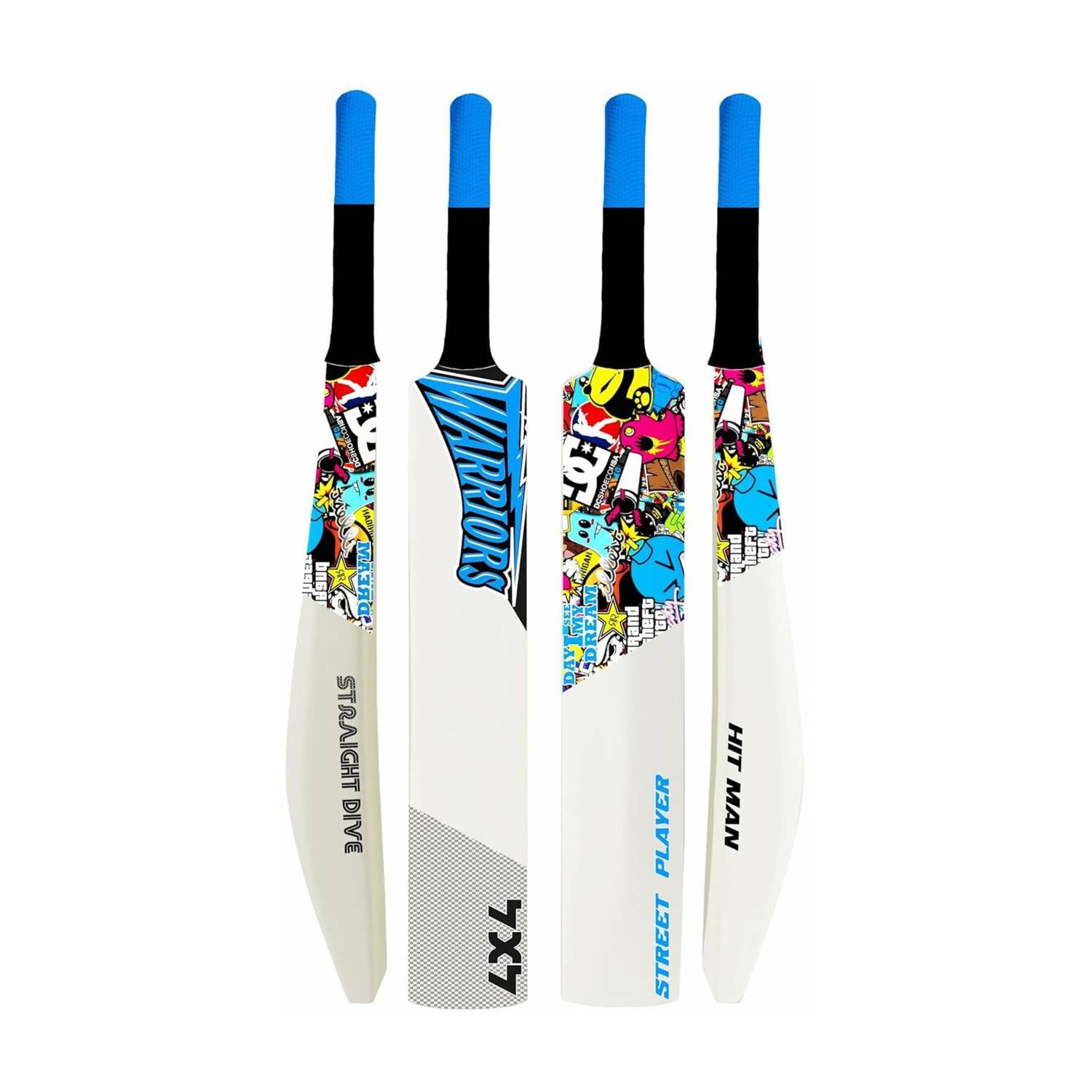 Jaspo Warrior Plastic Tennis Bat 34x4.5 Inch - Image 1