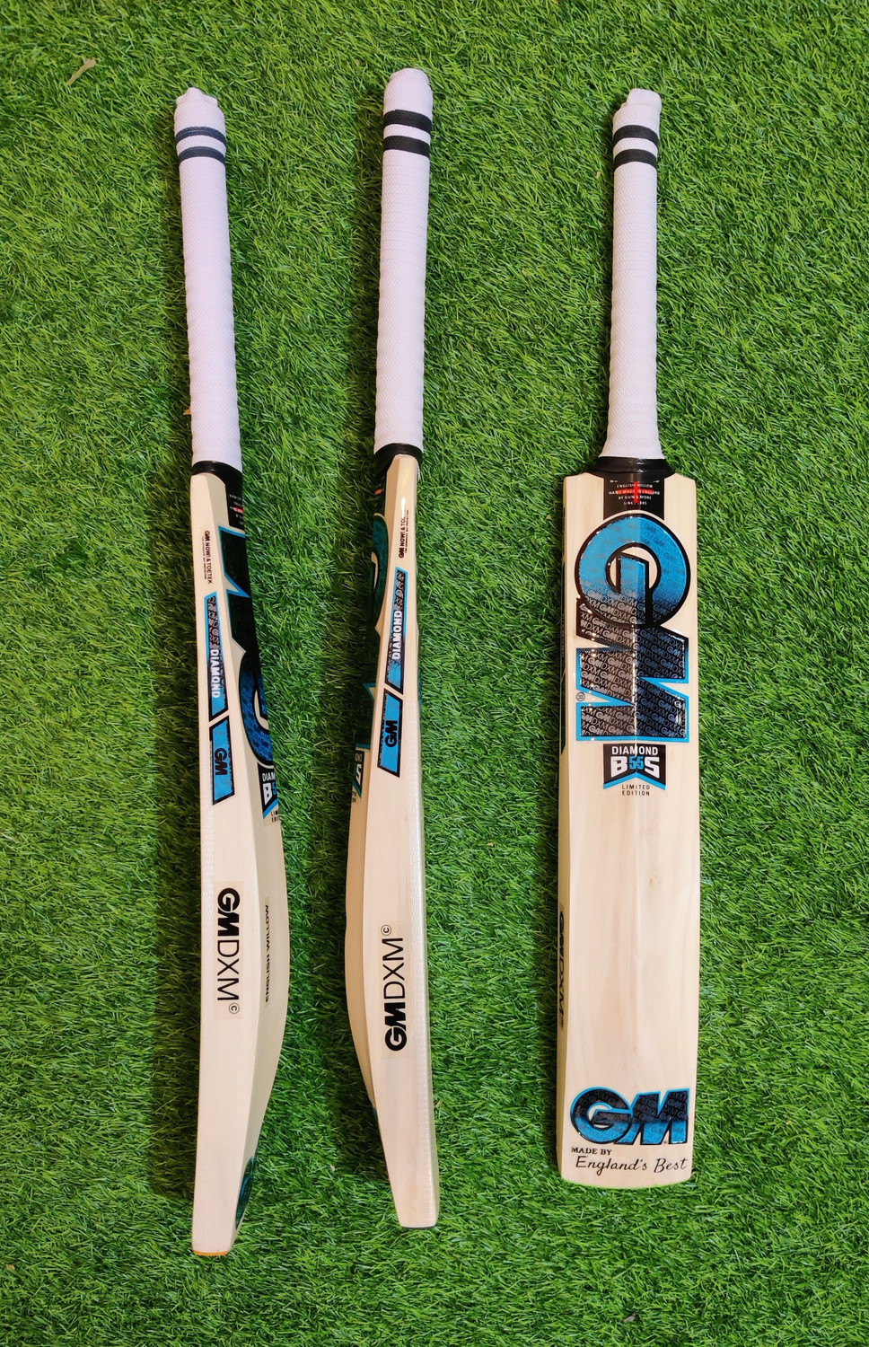 Image of Livesporting GM Diamond Edition Handcrafted Pro English Willow Cricket Bat For 15+ Yrs