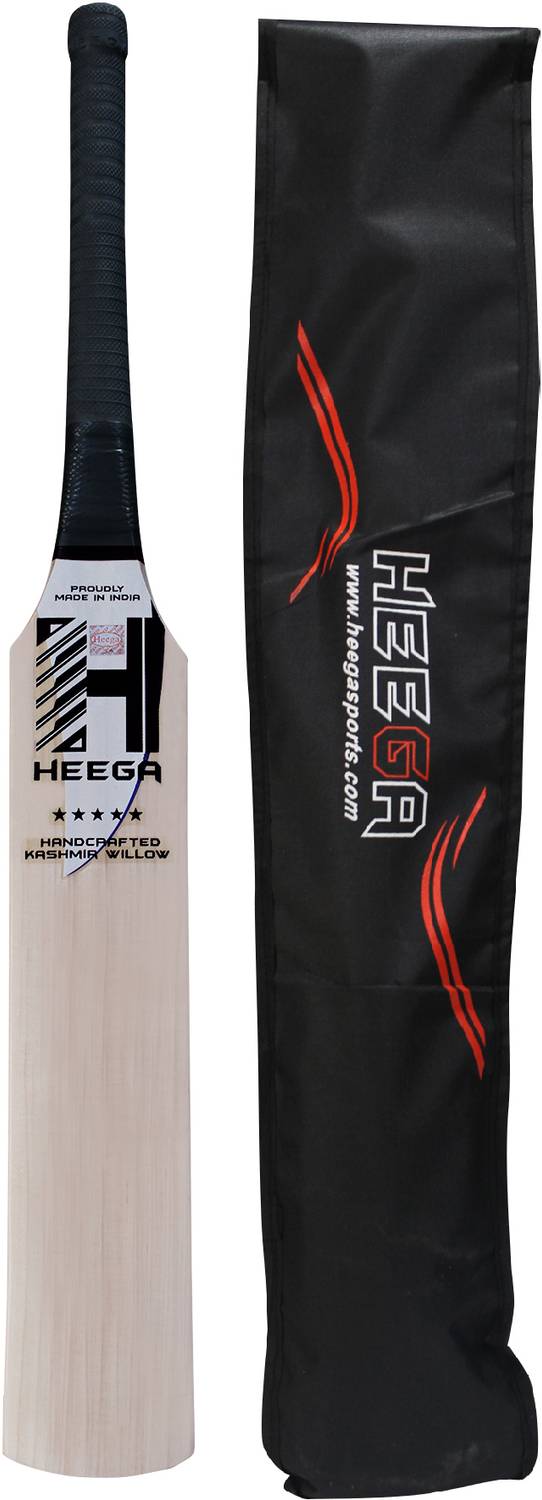 Heega Premium Grade Mongoose Kashmir Willow Cricket Bat For 15+