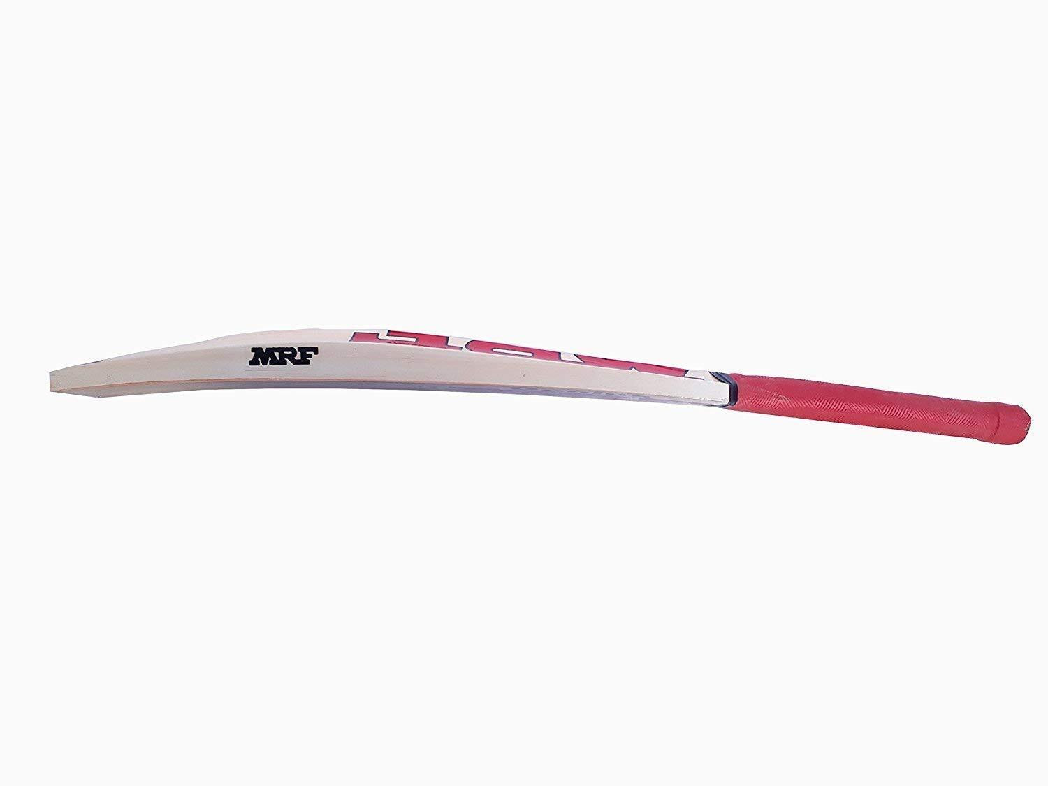 Image of MINESFIT MRF Plastic Cricket Bat Age 6-7 Years With 1 Ball & Plastic Wickets Kashmir Willow Cricket Bat For 15+ Yrs
