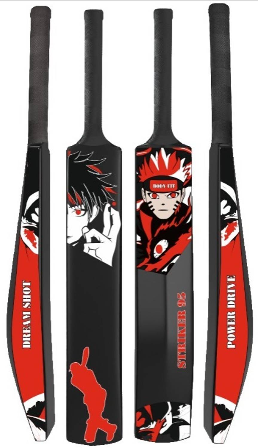 BodyFit Heavy Duty Plastic Premium Cricket Bat for Men, Women & C