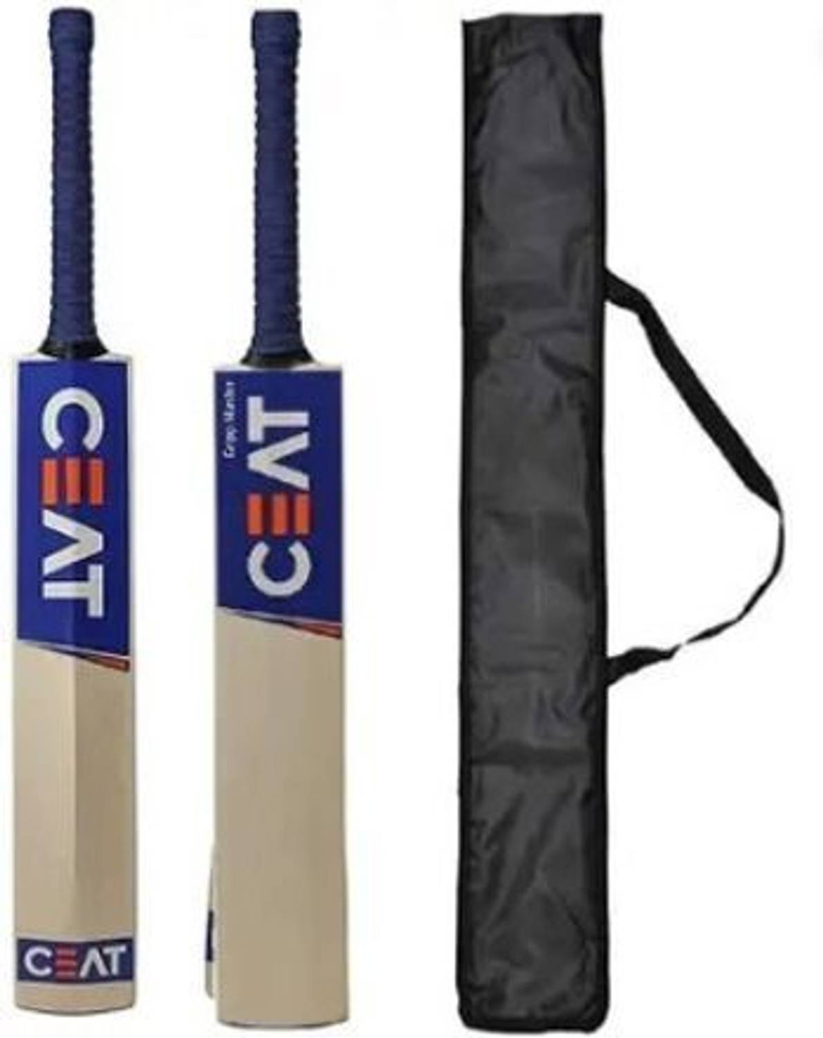 SrSpO Bat Cover Play Kashmir Willow Cricket Bat For 15+ Yrs Kashm