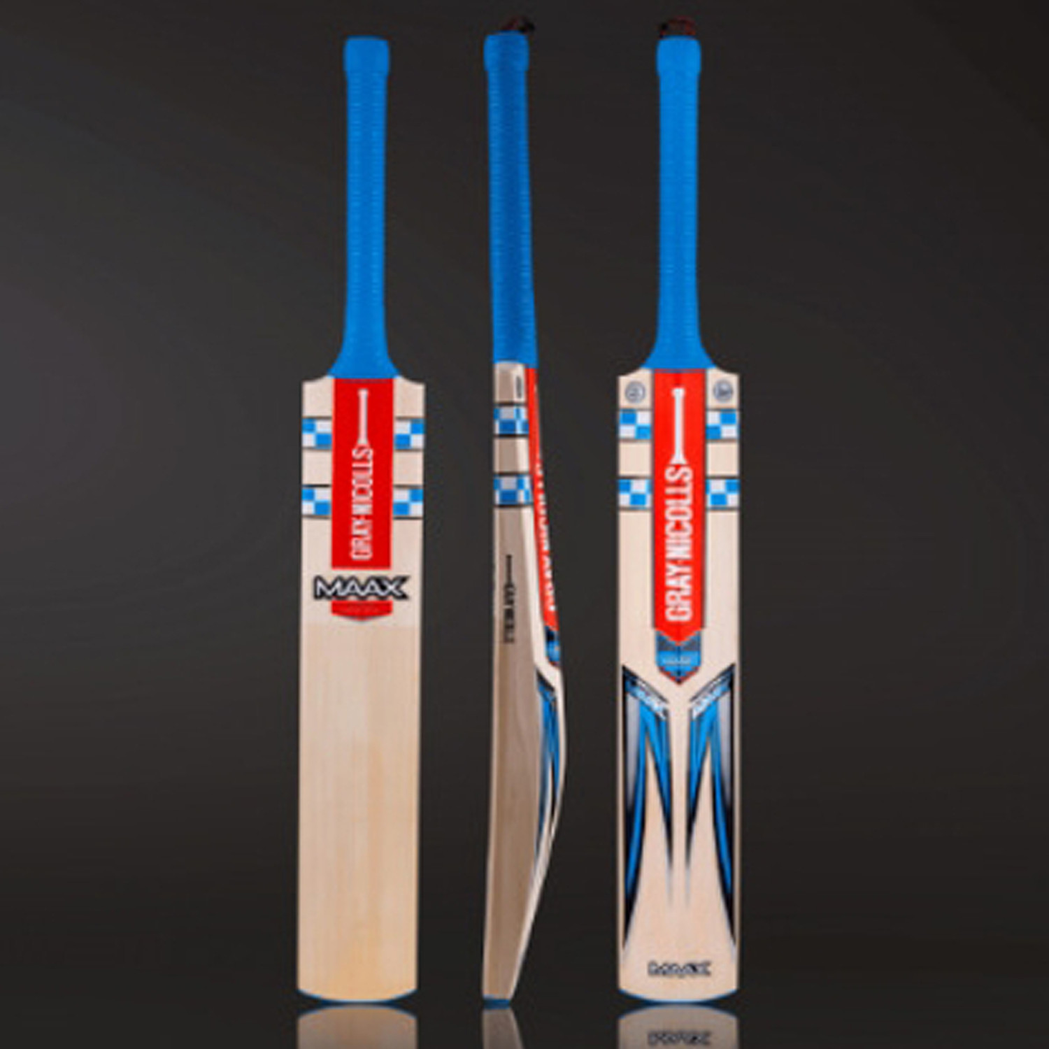 Image of Modkart Grey Nicolls Babar Azam (Size-5) finest handcrafted English Willow Cricket Bat For 10 - 12 Yrs